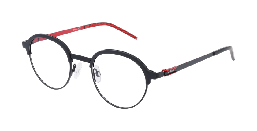 LUNETTES DE VUE homme MAGIC276 noir/rouge - Vue de face