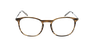 Óculos graduados homem UMBERTO BR (TCHIN-TCHIN +1€) castanho/preto