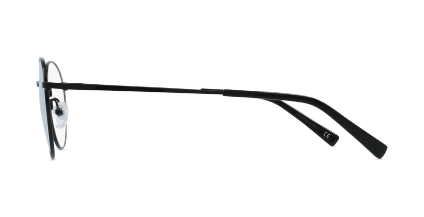 LUNETTES DE VUE femme RZERO8 noir - Vue de côté