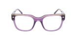 LUNETTES DE VUE femme CARACTERES FIL D'OR AUDACIEUSE violet - Vue de face