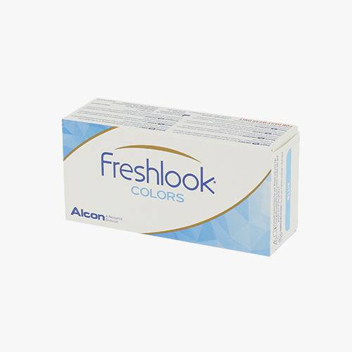 Lentilles de contact FreshLook Colors Hazel 2L - Vue de face