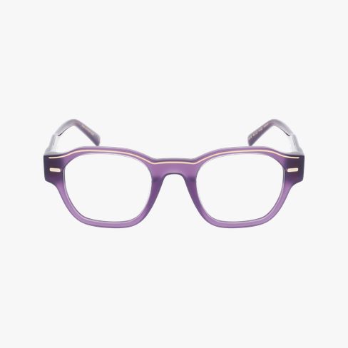 LUNETTES DE VUE CARACTERES FIL D'OR AUTHENTIQUE violet