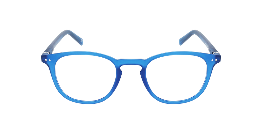 ÓCULOS GRADUADOS FORTY (óculos Leitura, várias grad.) c/ filtro luz azul azul/azul - Vista de frente