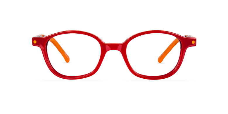 Óculos graduados criança CARL1 vermelho/laranja