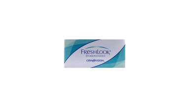 Lentilles de contact FreshLook Dimensions Aqua 6L