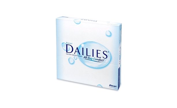 Lentes de contacto Dailies All Day Comfort 90L - Vista de frente