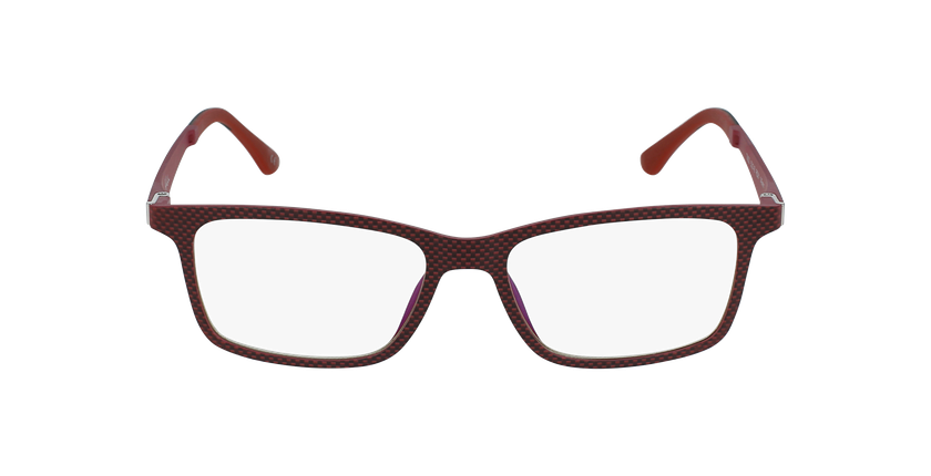 Óculos graduados homem MAGIC 32 RD vermelho - Vista de frente