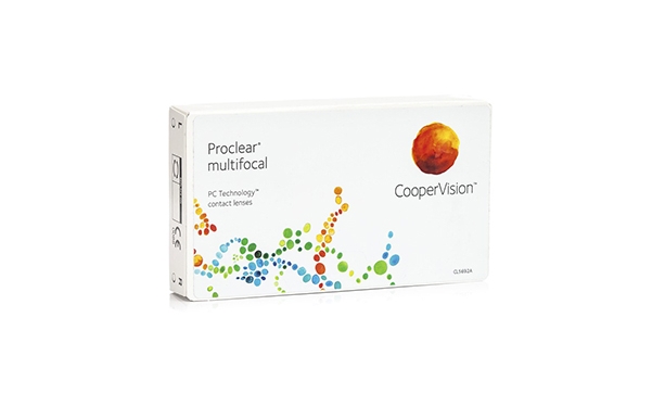 Lentilles de contact Proclear® Multifocal 6L - Vue de face