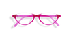 LUNETTES DE VUE COFFRET03 rose - Vue de face