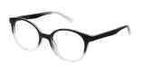 LUNETTES DE VUE enfant RZERO25 noir/blanc - Vue de face