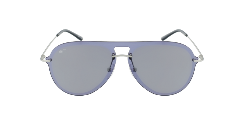 Óculos de sol WAIMEA SLGY prateado/cinzento - Vista de frente