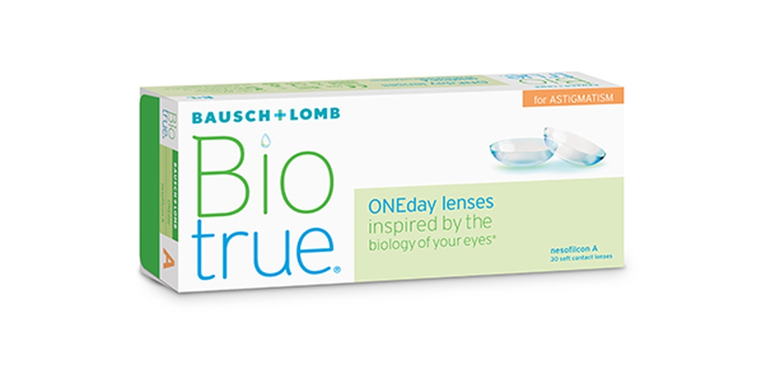 Lentilles de contact BIOTRUE 1 DAY FOR ASTIGMATISM 30L Lentilles de contact BIOTRUE 1 DAY FOR ASTIGMATISM 30L