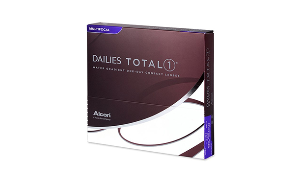 Lentilles de contact Dailies Total 1 Multifocal 90L - Vue de face