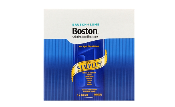 Boston Simplus 3x120ml - Vue de face