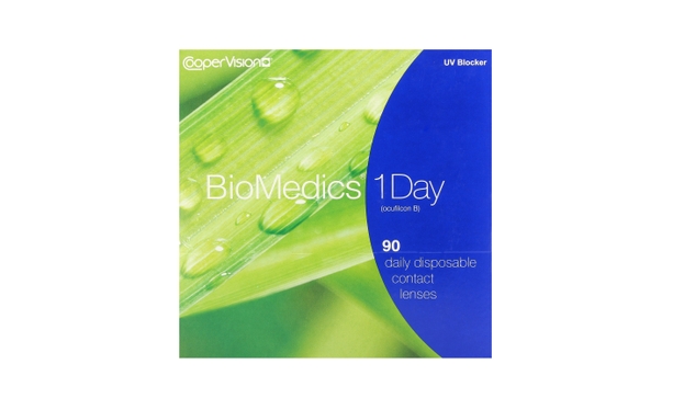 Lentilles de contact Biomedics® 1day 90L - Vue de face