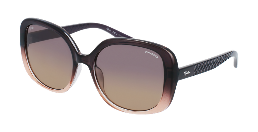 ÓCULOS DE SOL senhora Sally Polarized violeta/rosa - Vista de frente