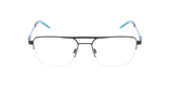 LUNETTES DE VUE homme MAGIC275 noir/bleu - Vue de face