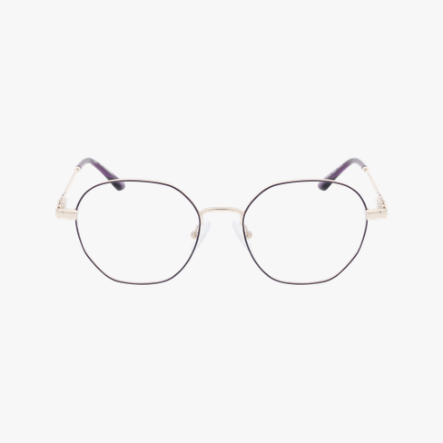 BRILLEN vrouw MAGIC AMANDINE violet/goud Zich voorkant
