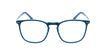 ÓCULOS GRADUADOS homem MAGIC 125 CARBONE azul/azul / preto - Vista de frente