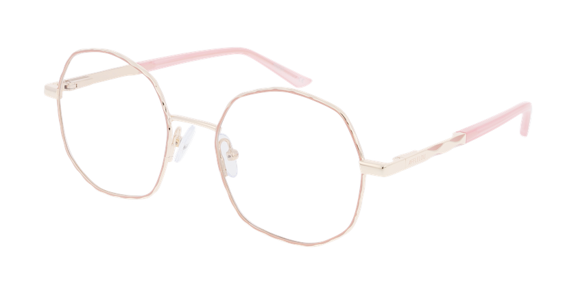 LUNETTES DE VUE femme MAGIC290 rose/doré - Vue de face
