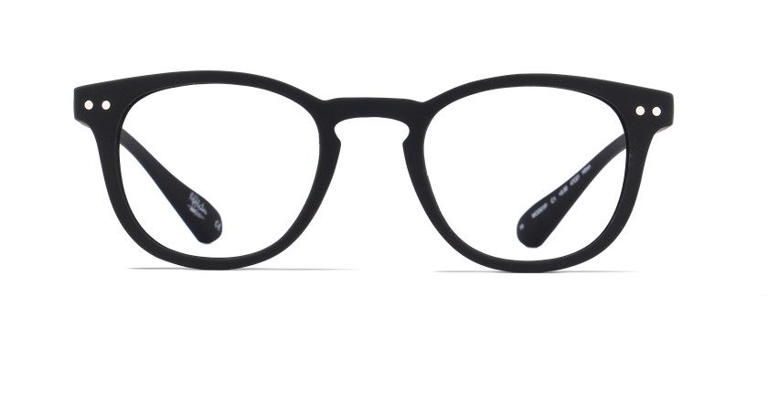 Óculos graduados MOD01P preto - Vista de frente