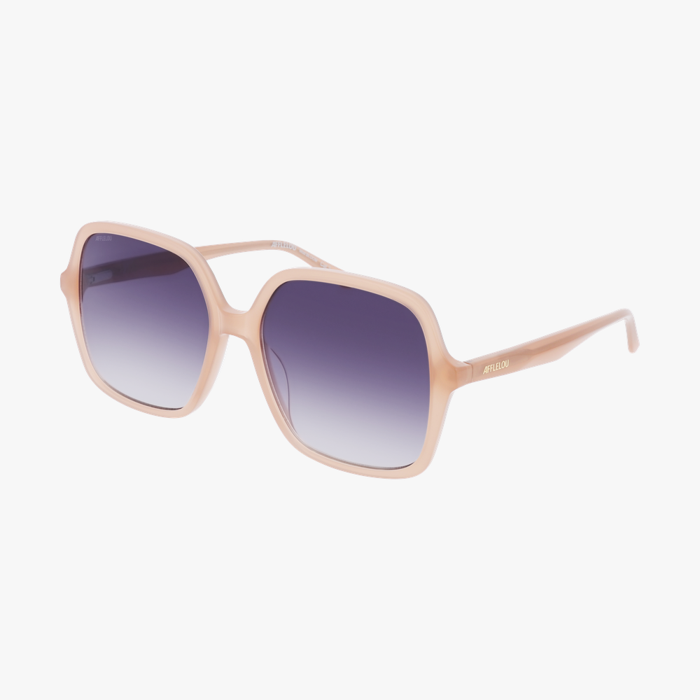 LUNETTES DE SOLEIL femme BLOOM beige - Vue de face