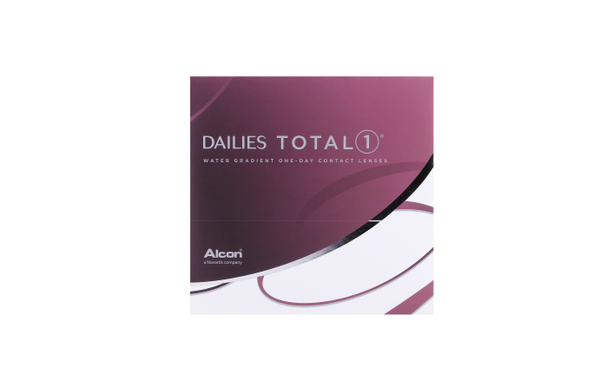 Lentilles de contact Dailies Total 1 90L - Vue de face
