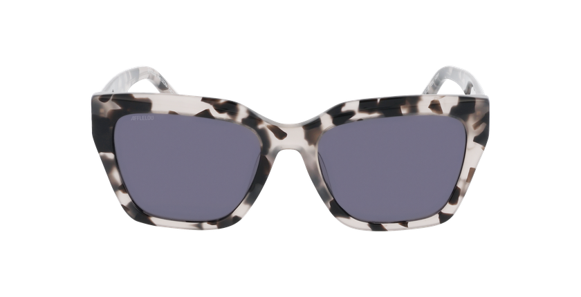 Lunettes De Soleil Afflelou Sans Correction - Monture Noire Ovale, Unisexe, Occasion Très Bon état