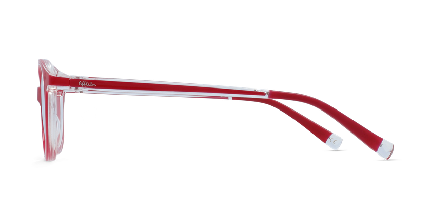 Óculos graduados criança REFORM PRIMÁRIA (P2 RD) vermelho - Vista lateral