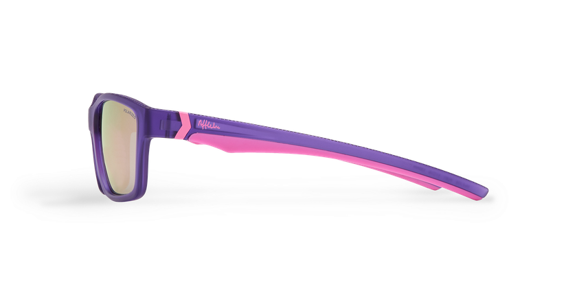 Óculos de sol criança JOE violeta - Vista lateral