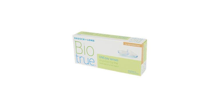 Lentilles de contact Biotrue Oneday Pour Astigmates 30 L