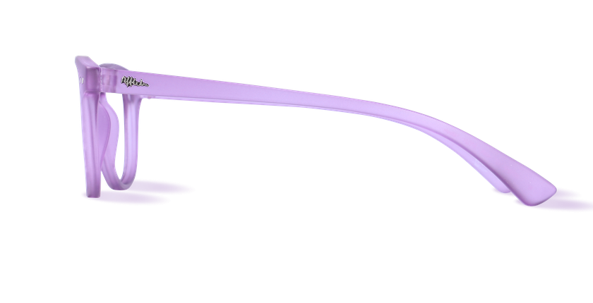 Óculos graduados MOD01P violeta - Vista lateral