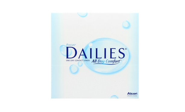Lentilles de contact Dailies All Day Comfort 90L - Vue de face