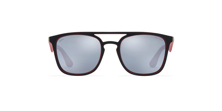 Gafas de sol OSTUNI POLARIZED negro/rojovista de frente
