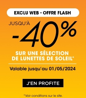 Exclu web - offre flash