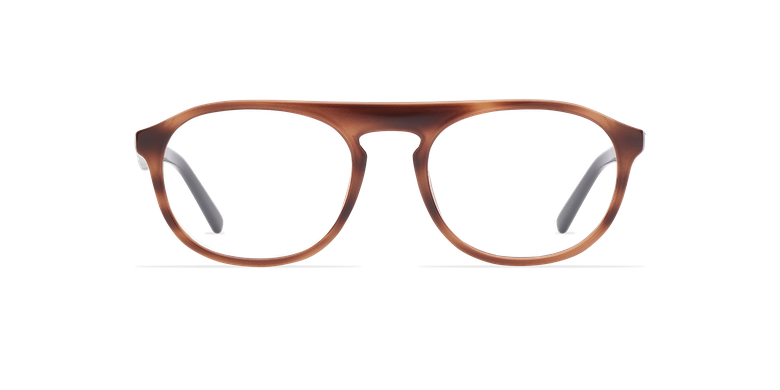 Óculos graduados homem ZACK BR (TCHIN-TCHIN +1€) castanho/preto