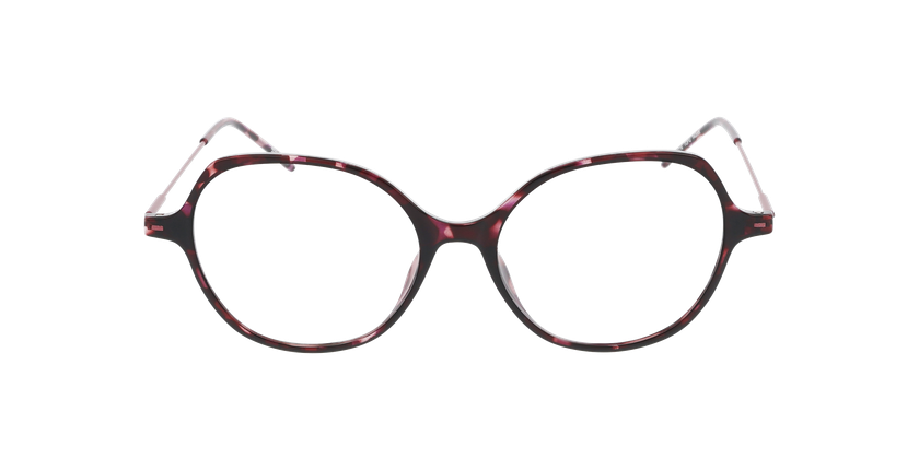 Lunettes de vue femme MAGIC 351 écaille/violet - Vue de face