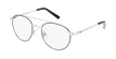 Óculos graduados criança NINO BKSL (TCHIN-TCHIN +1€) preto/prateado - vue de 3/4