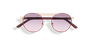 LUNETTES DE SOLEIL femme ROMY rose/doré