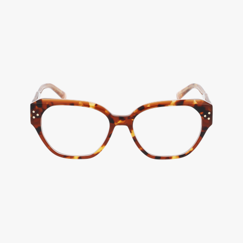 Lunettes de vue femme CARACTÈRES RAFFINÉE écaille/rouge