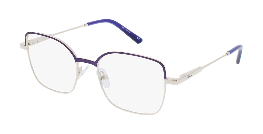 LUNETTES DE VUE femme MAGIC NAWEL violet/doré - Vue de face