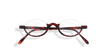 LUNETTES DE VUE COFFRET01 orange - Vue de face