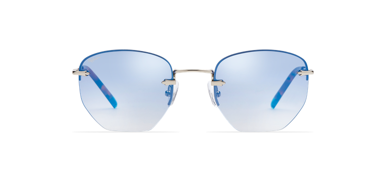 Lunettes de soleil femme JENNA gris/bleu Lunettes de soleil femme JENNA gris/bleu