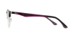 Óculos graduados MAGIC 93 PU ECO FRIENDLY violeta/prateado - Vista lateral