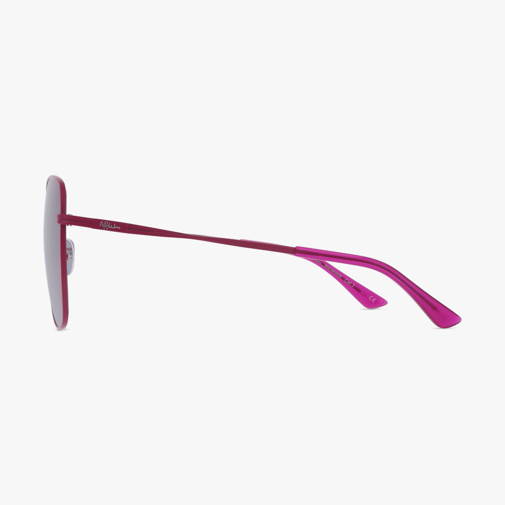 LUNETTES DE SOLEIL femme NAIADE rose - Vue de face