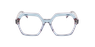 LUNETTES DE VUE femme CARACTÈRES COQUETTE bleu/violet