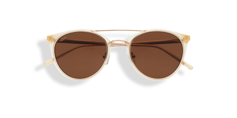 Lunettes de soleil femme BELICIA jaune/doré Lunettes de soleil femme BELICIA jaune/doré