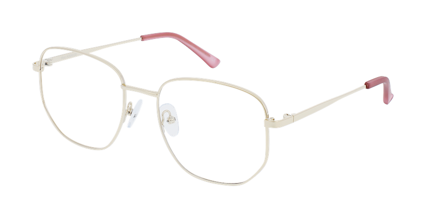 LUNETTES DE VUE femme RZERO 35 doré - Vue de face