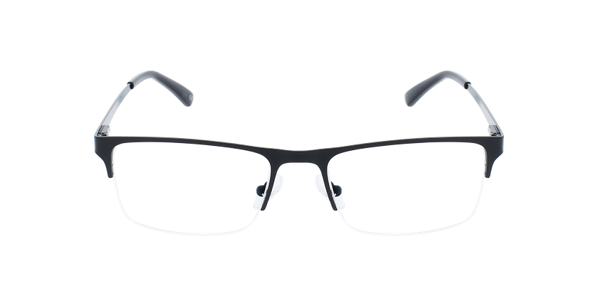 Óculos graduados homem RONALD BK (TCHIN-TCHIN +1€) preto/preto - Vista de frente