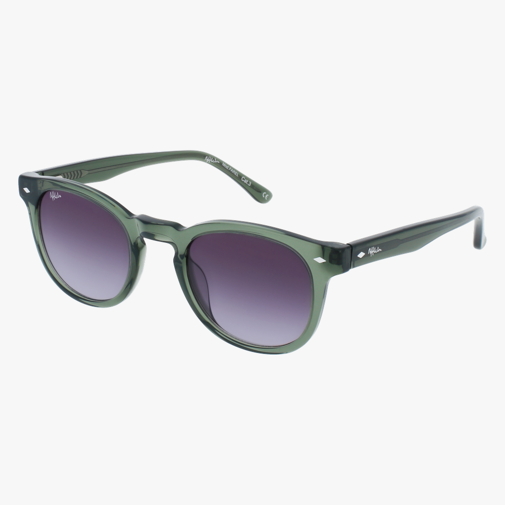 LUNETTES DE SOLEIL homme FAREL vert - Vue de face